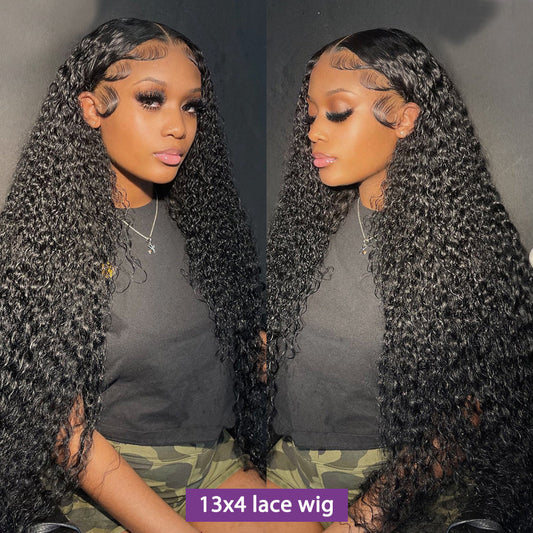 Deep Wave Wig Curly 5X5 / 13X4 - Whisy Shopping