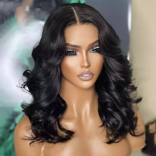 Body Wave Human Hair (Lace Front Wig) - Whisy Shopping