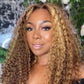 Deep Wave 4/27 Highlight 13x4 Lace Front Human Hair - Whisy Shopping